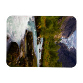 Rivier die stroomt uit de Briksdal-gletsjer Magneet (Horizontaal)
