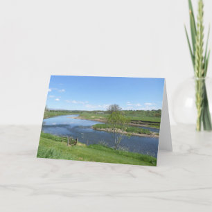 Rivier in Engeland Kaart
