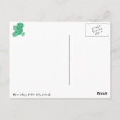 Rivier Liffey, de Stad van Dublin, Ierland Briefkaart (Achterkant)