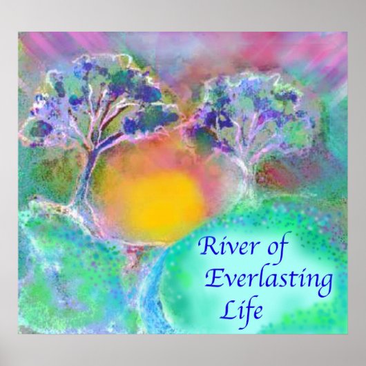 rivier poster (Voorkant)