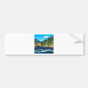 Rivier Rogue Siskiyou Woud Oregon Bumpersticker