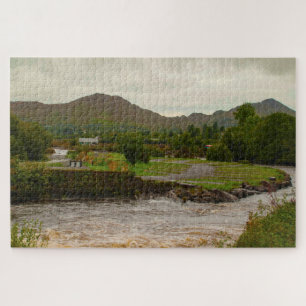 Rivier Sneem Kerry. Legpuzzel