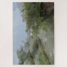 Rivier uitzicht puzzel