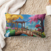 Rivier van Dromen - Fantasy Turquoise River Kussen (Deken)