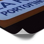 Riviera Italienne  Italiaans reisbureau Poster (Hoek)