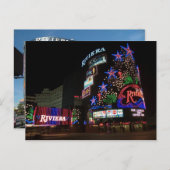 Riviera Las Vegas Double Afbeelding Briefkaarten (Voorkant / Achterkant)