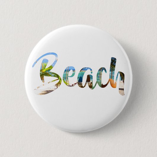 Riviera Maya Beach Button (Voorkant)