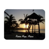 Riviera Maya Cancun Mexico Caraïbisch Zee magneet (Horizontaal)