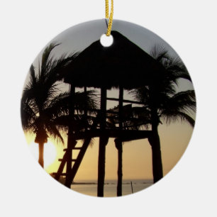 Riviera Maya Cancun Mexico Gel Mousepad Keramisch Ornament