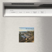 Riviera Maya Cancun Mexico - Vierkante Magneet (Insitu (Vaatwasser))