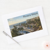 Riviera Maya Cancun Mexique - Stickers Rectangle (Enveloppe)