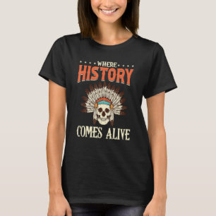 Riviera Maya Mayan Legends indian Waar Geschiedeni T-shirt