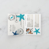 Riviera Maya Mexico met Zeester | Paspoort (Binnen)