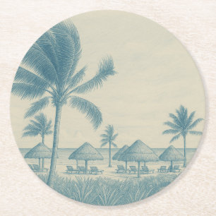 Riviera Papieren Onderzetter
