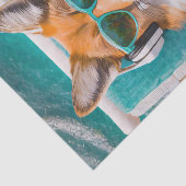 Riviera Rascal, papier de soie Foxy Summer Fun (Détail)