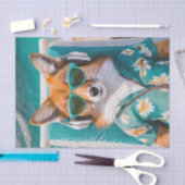 Riviera Rascal, papier de soie Foxy Summer Fun (Artisanat)