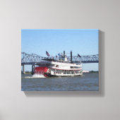 Rivierboot Canvas Afdruk (Voorkant)