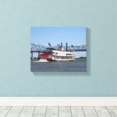 Rivierboot Canvas Afdruk (Insitu (Houten vloer))