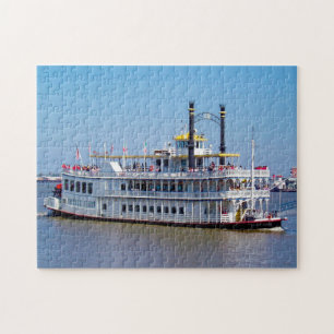 Rivierboot New Orleans Louisiana. Legpuzzel