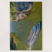 Rivière Danube Allemagne. Puzzle (Vertical)