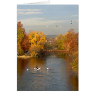Rivière d'automne du lac Ladybird - Centre-ville d