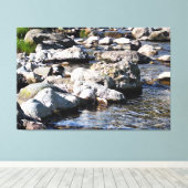 Rivière de montagne des Carpates - Impression de l (Insitu (Plancher de Bois))