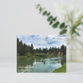 Rivière Deschutes, Oregon Carte postale (Debout devant)