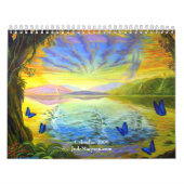 Rivière du calendrier 2009 de calendrier de la vie (Protection)
