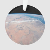 Rivière Du Nil Qui Tourne Vers Le Nord Près De La (devant)