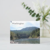 Rivière en carte postale de l'état de Washington (Debout devant)