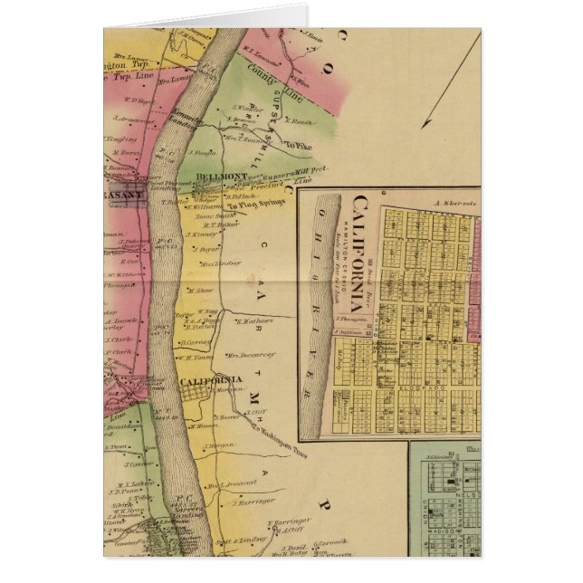 Rivière et vallée de l'Ohio supérieur (Devant)