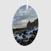 Rivière islandaise - ornement céramique (devant)