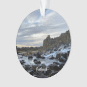 Rivière islandaise - ornement céramique (devant)