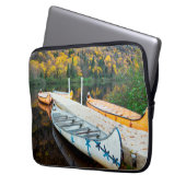 Rivière Jacques-Cartier | Rabaskas Dock Laptop Sleeve (Voorkant Links)