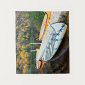 Rivière Jacques-Cartier | Rabaskas Dock Wandkleed (Voorkant)