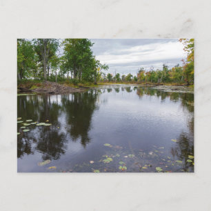 rivière missisquoi par carte postale refuge faune