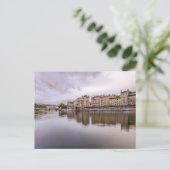 Rivière Saône à Lyon France Carte postale (Debout devant)