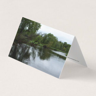 "Rivière Saranac" Photo Adirondack River & Trees