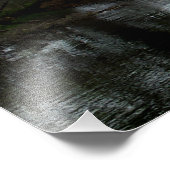 "Rivière Saranac" Photo Adirondack River & Trees (Coin)