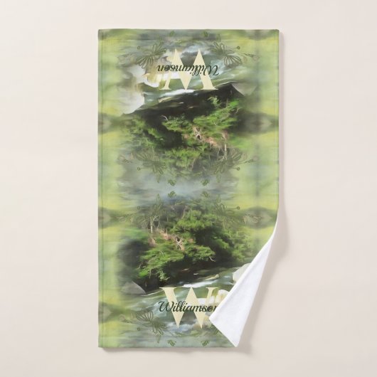 Rivière Sud 0365 (Serviette à main)