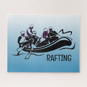 Rivière White Water Rafting Jigsaw Puzzle