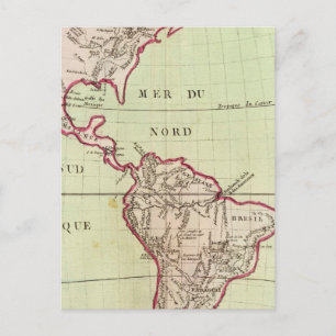 Rivieren en bergen van Noord- en Zuid-Amerika Briefkaart