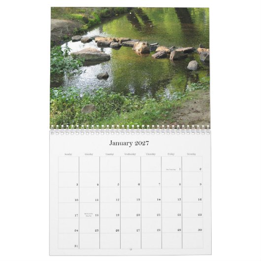 Rivieren en stromen 2011 kalender (Jan 2027)