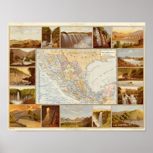 Rivieren in Mexico Poster (Voorkant)