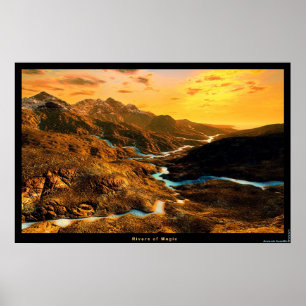 Rivieren van de Magische Poster