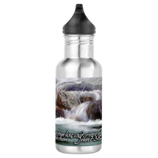 Rivieren van het Inspirerend van het levende water Waterfles (Rechts)