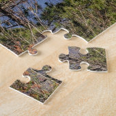 Rivières Arbres Blue Sky Water Jigsaw Puzzle (Côté)