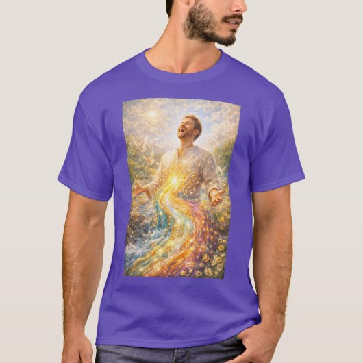 Rivières d'eau vive coulant T-Shirt (Devant)