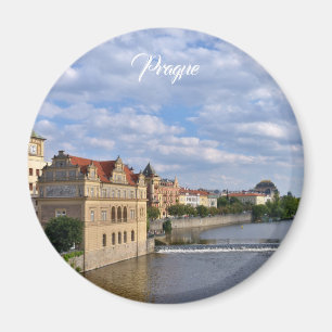 Rivierkant van Praag, Tsjechische Republiek, reize Magneet
