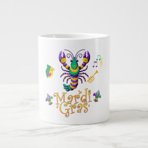 Rivierkreeft Fleur de lis Mardi Gras Extra Grote Beker